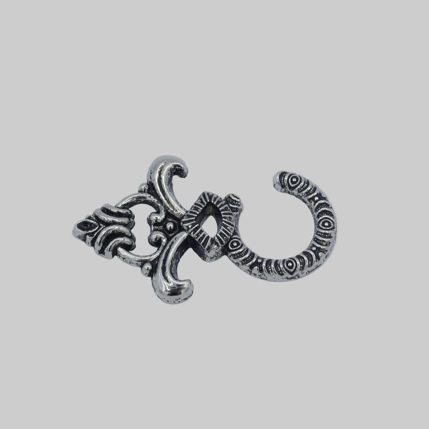 Miederhaken Alt Silber Ornament Verschluss Tracht