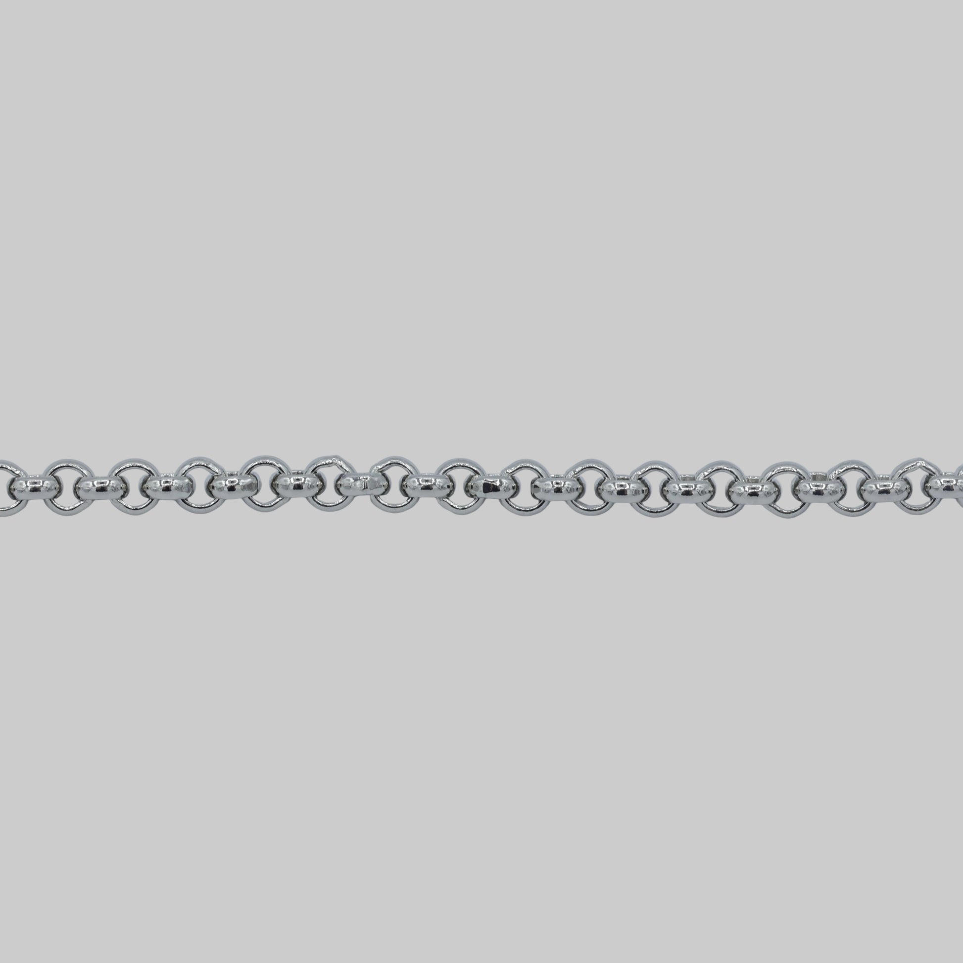 Erbskette Alt Silber 2mm Meterware
